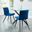 [ Susan Side Chair, set of 2, in Blue ] - Custom Furniture Manufacturer Brampton, Toronto, Vaughan, Mississauga, Ontario, Oakville, Hamilton