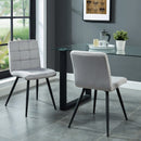[ Susan Side Chair, set of 2, in Grey ] - Custom Furniture Manufacturer Brampton, Toronto, Vaughan, Mississauga, Ontario, Oakville, Hamilton