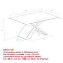 [ Tina 7pc Dining Set, Walnut ] - Custom Furniture Manufacturer Brampton, Toronto, Vaughan, Mississauga, Ontario, Oakville, Hamilton