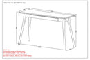 [ Tinu Console Table in Light Grey ] - Custom Furniture Manufacturer Brampton, Toronto, Vaughan, Mississauga, Ontario, Oakville, Hamilton