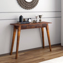 [ Tinu Console Table in Walnut ] - Custom Furniture Manufacturer Brampton, Toronto, Vaughan, Mississauga, Ontario, Oakville, Hamilton