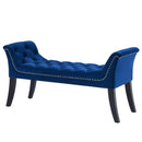 [ Vici Bench in Blue ] - Custom Furniture Manufacturer Brampton, Toronto, Vaughan, Mississauga, Ontario, Oakville, Hamilton