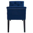 [ Vici Bench in Blue ] - Custom Furniture Manufacturer Brampton, Toronto, Vaughan, Mississauga, Ontario, Oakville, Hamilton