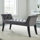 [ Vici Bench in Grey ] - Custom Furniture Manufacturer Brampton, Toronto, Vaughan, Mississauga, Ontario, Oakville, Hamilton