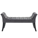 [ Vici Bench in Grey ] - Custom Furniture Manufacturer Brampton, Toronto, Vaughan, Mississauga, Ontario, Oakville, Hamilton
