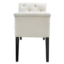 [ Vici Bench in Ivory ] - Custom Furniture Manufacturer Brampton, Toronto, Vaughan, Mississauga, Ontario, Oakville, Hamilton