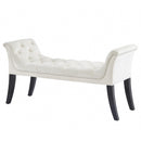 [ Vici Bench in Ivory ] - Custom Furniture Manufacturer Brampton, Toronto, Vaughan, Mississauga, Ontario, Oakville, Hamilton