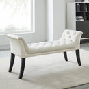 [ Vici Bench in Ivory ] - Custom Furniture Manufacturer Brampton, Toronto, Vaughan, Mississauga, Ontario, Oakville, Hamilton