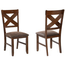 [ Ville Side Chair, set of 2, in Walnut ] - Custom Furniture Manufacturer Brampton, Toronto, Vaughan, Mississauga, Ontario, Oakville, Hamilton