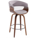 [ Volt 26'' Counter Stool in Grey ] - Custom Furniture Manufacturer Brampton, Toronto, Vaughan, Mississauga, Ontario, Oakville, Hamilton