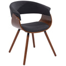 [ Volt Accent & Dining Chair in Charcoal ] - Custom Furniture Manufacturer Brampton, Toronto, Vaughan, Mississauga, Ontario, Oakville, Hamilton
