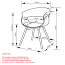 [ Volt Accent & Dining Chair in Grey ] - Custom Furniture Manufacturer Brampton, Toronto, Vaughan, Mississauga, Ontario, Oakville, Hamilton