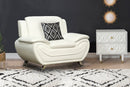 [ White Bedingfield Club Chair ] - Custom Furniture Manufacturer Brampton, Toronto, Vaughan, Mississauga, Ontario, Oakville, Hamilton