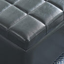 [ Wynn Rectangular Storage Ottoman in Grey ] - Custom Furniture Manufacturer Brampton, Toronto, Vaughan, Mississauga, Ontario, Oakville, Hamilton