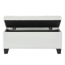 [ Wynn Rectangular Storage Ottoman in White ] - Custom Furniture Manufacturer Brampton, Toronto, Vaughan, Mississauga, Ontario, Oakville, Hamilton