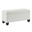 [ Wynn Rectangular Storage Ottoman in White ] - Custom Furniture Manufacturer Brampton, Toronto, Vaughan, Mississauga, Ontario, Oakville, Hamilton
