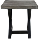 [ Zedd Accent Table in Distressed Grey ] - Custom Furniture Manufacturer Brampton, Toronto, Vaughan, Mississauga, Ontario, Oakville, Hamilton