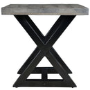 [ Zedd Accent Table in Distressed Grey ] - Custom Furniture Manufacturer Brampton, Toronto, Vaughan, Mississauga, Ontario, Oakville, Hamilton