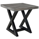 [ Zedd Accent Table in Distressed Grey ] - Custom Furniture Manufacturer Brampton, Toronto, Vaughan, Mississauga, Ontario, Oakville, Hamilton