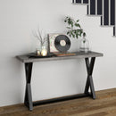 [ Zedd Console Table in Distressed Grey ] - Custom Furniture Manufacturer Brampton, Toronto, Vaughan, Mississauga, Ontario, Oakville, Hamilton