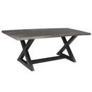 [ Zedd/Byron 7pc Dining Set, Grey ] - Custom Furniture Manufacturer Brampton, Toronto, Vaughan, Mississauga, Ontario, Oakville, Hamilton