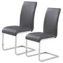 [ Zeena Side Chair, set of 2, in Grey ] - Custom Furniture Manufacturer Brampton, Toronto, Vaughan, Mississauga, Ontario, Oakville, Hamilton
