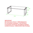 [ Zevon Coffee Table in Silver ] - Custom Furniture Manufacturer Brampton, Toronto, Vaughan, Mississauga, Ontario, Oakville, Hamilton