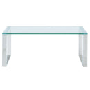 [ Zevon Coffee Table in Silver ] - Custom Furniture Manufacturer Brampton, Toronto, Vaughan, Mississauga, Ontario, Oakville, Hamilton