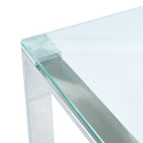 [ Zevon Console Table in Silver ] - Custom Furniture Manufacturer Brampton, Toronto, Vaughan, Mississauga, Ontario, Oakville, Hamilton
