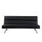 Zoe Click Clack Sofa Bed Black